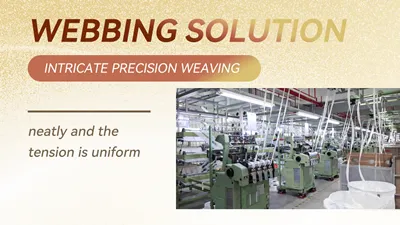Webbing Production-Precise Weaving with Myriad Strands