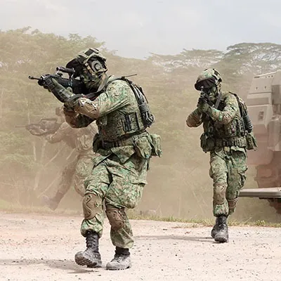 Camouflage Webbing