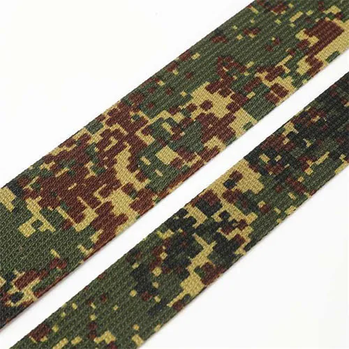 Russian Flora Digital EMP EMR Camo Nylon Webbing Tape