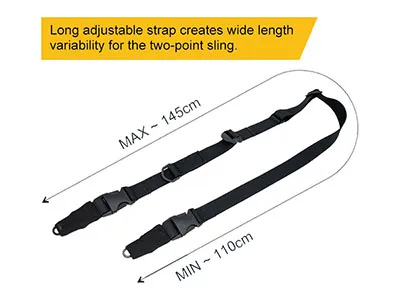 JD-S-204 Two-Point Bungee Tactical Sling