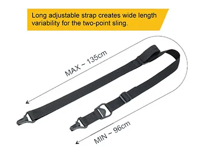 JD-S-212 2-to-1 Point Gun Sling