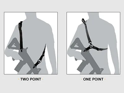 JD-S-212 2-to-1 Point Gun Sling