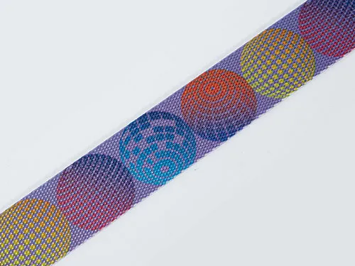25mm Sublimation Heat Transfer Printed Polyester Webbing